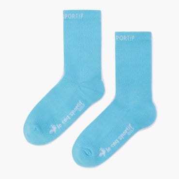 르꼬끄골프 2025 F/W 여성 로고포인트 크루 삭스  GQ322LSO82