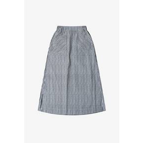 JONA – STRIPED SKIRT_Navy_ LSTA0SK06W