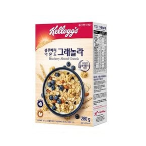 농심 블루베리 아몬드 그래놀라 280g x12개