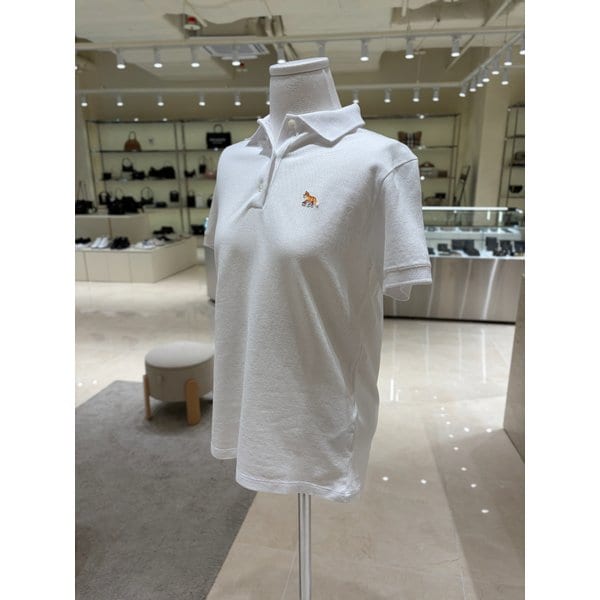 [부산점] 여성 베이비폭스 레귤러 핏 폴로 티셔츠 OW00207KP0001-P100