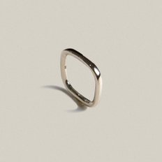 [BEST] 14K SQUARE BORDER RING - CHAMPAGNE (245101)