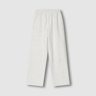 JAJU 여 기모 스웨트 세미 와이드 팬츠 J1254010350AC