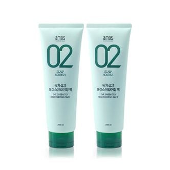 NS홈쇼핑 아모스 녹차실감 인텐시브 모이스처 팩 250ml 1+1[33543088]