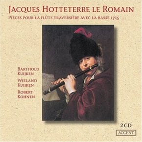 [CD]자크 오떼떼르 르 로맹 - 플루트 작품집 [2Cd] / Jacques Hotteterre Le Romain - Pieces Pour Flute Traversiere Avec La Basse 1715 [2Cd]