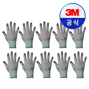 3M장갑 작업용장갑 컴포트그립 슈퍼폼(SUPER FOAM) (미끄럼방지기능 및 터치기능강화) (10개입)