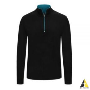 폴스미스 MENS SWEATER ZIP NECK ps embroidery (M2R 203Y L21861 79) (로고 자수 스