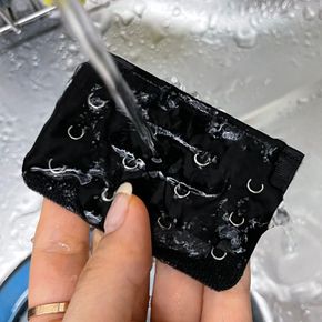 연장 연결 후크 브라 후크 브라 블랙 브라 후크 4단