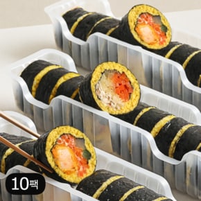 밥없는 쌀빠진 단백김밥 2종 10팩 / 계란지단 냉동김밥 고단백 저당식단