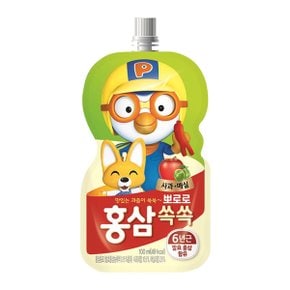 뽀로로 홍삼 쏙쏙 사과 100ml x 20개