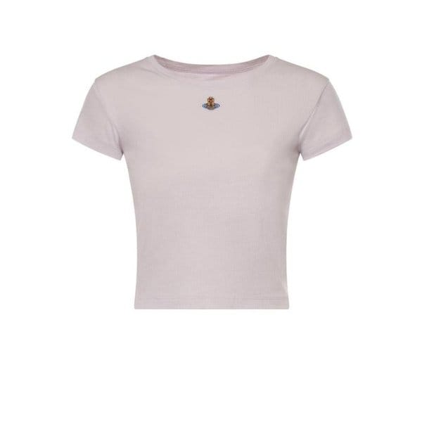 26SS 비비안웨스트우드 베이비 페루 티셔츠 1G010019 J009C J402 ORCHID DOM