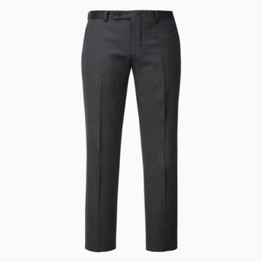 질스튜어트뉴욕 [24FW][Loro-Piana 원단] 다크그레이 솔리드 수트 팬츠 (JNPA4D501G3)