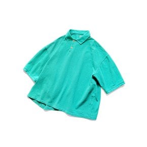 티셔츠 드라이 박스 폴로 반팔티 KAPITAL Dry pique BOX polo