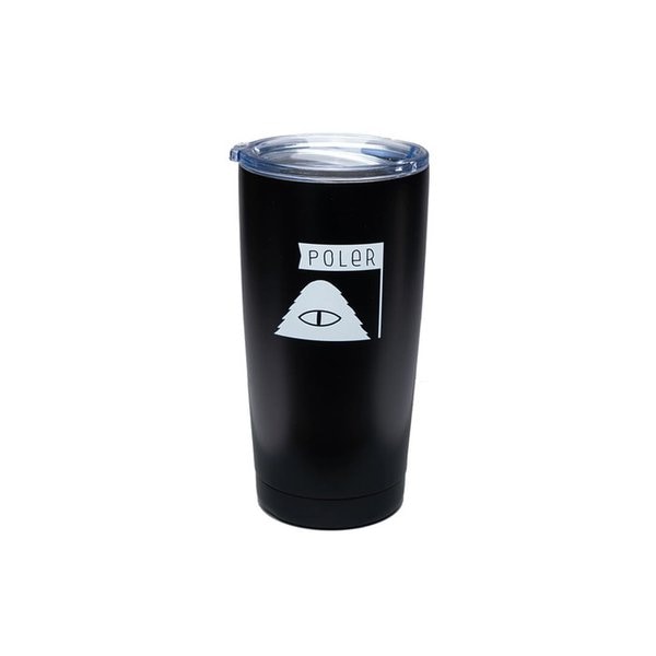 POLER 20 OZ STAINLESS STEEL TUMBLER FOSSIL FUEL