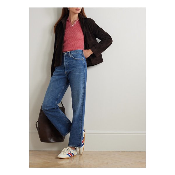 90s 하이라이즈 스트레이트 진 미드 데님 46376663162898789