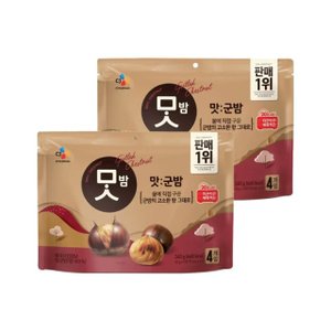 CJ제일제당 맛군밤 60g 4개입 x2개(총 8개)