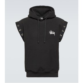 x Stüssy 코튼 블렌드 저지 후디 P00910575