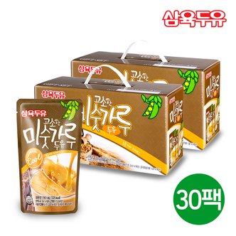 삼육두유 고소한 미숫가루 두유 190ml 30팩