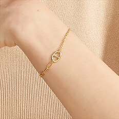 클랑코 체인 콤비 팔찌 / Clanko Chain Combi Bracelet