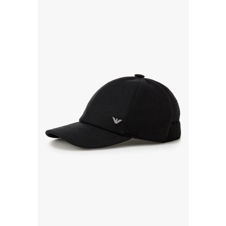 엠포리오아르마니 남성 이글 플레이트 울 베이스볼 캡 A515354008000