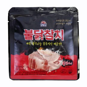 캠핑 혼밥 가뿐한끼 사조 불닭참치 불닭소스 100g  간편식 밥반찬 캠핑요리
