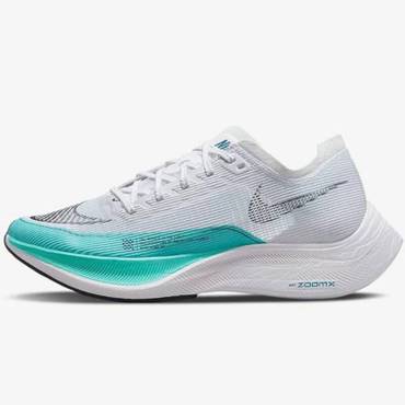 나이키 5037516 Nike ZoomX Vaporfly Next%2 White/Black-Aurora Green CU4123-101 Womens