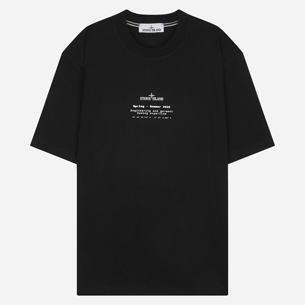 [시흥점] 6S 2100001 S0285 V0029 텍스트 로고 반팔 티셔츠 블랙