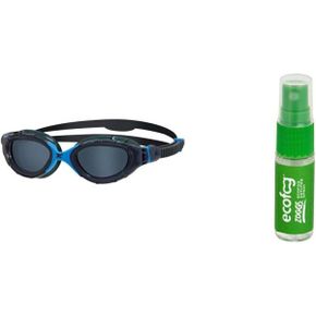 영국 조그스 수경0108 Zoggs Predator Flex Goggle UV Protection Swim GogglesGrey/Blue/Smoke