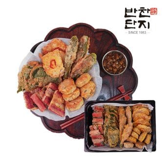 NS홈쇼핑 반찬단지 수제모둠전 5종 1kg 모듬전 꼬지전 깻잎전 고추전 동태전..[34034161]