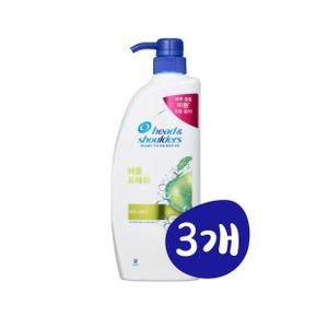 헤드앤숄더 애플 프레쉬 샴푸 850ml 3개,