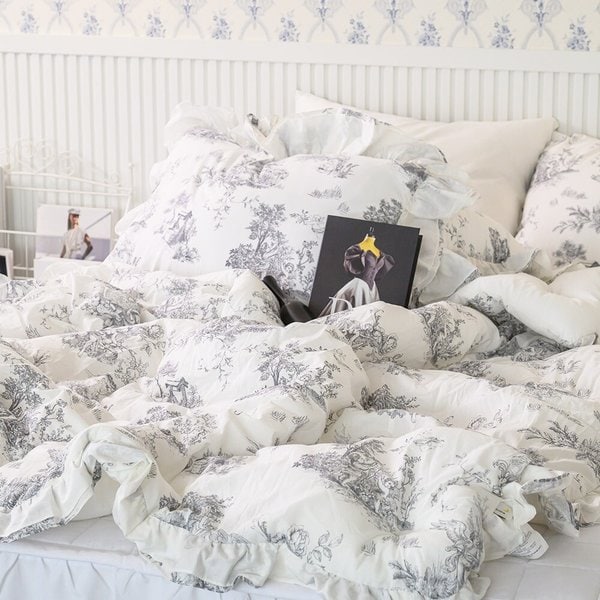 더블리 플뢰르 30수 광목 차렵이불 SS