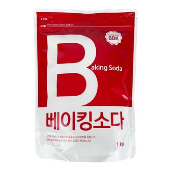 오너클랜 버블킹 베이킹소다 1kg 찌든때제거 표백 얼룩제거 - O