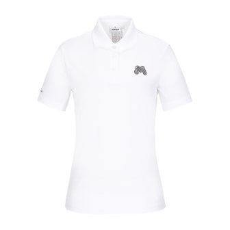 MARTINE GOLF [정상가 258000원]여성 카라 반팔티셔츠 화이트 (QW0EKS20131)
