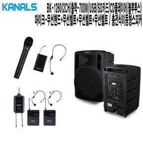 BK-1260-HB DW-100R-BB 복지관 카날스 충전식스피커