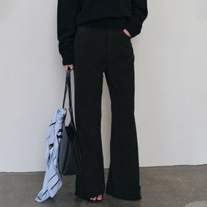 피치 코튼 헨리 팬츠_black