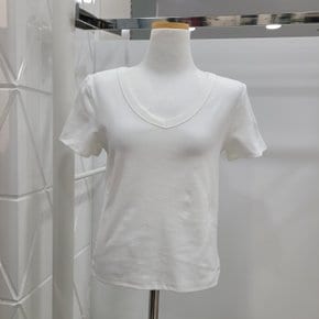 무지브이넥면티셔츠912120_YS