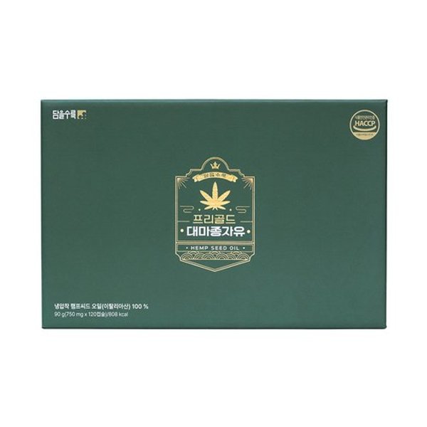[선물세트] 프리골드 대마종자유 식물성 햄프씨드 식약처인증 750m...