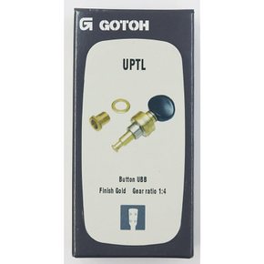 GOTOH 우쿨렐레용 플라네타리 추나, UBB 버튼, 골드 UPTL-UBB-GX UPTL-UBB-GG