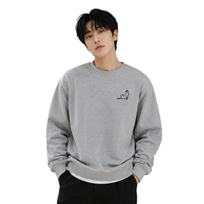 오버핏 맨투맨