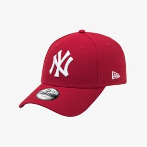 [키즈] MLB 뉴욕 양키스 베이직 볼캡 스칼렛 (13570679)