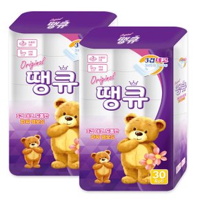 오리지널 땡큐 화장지 3겹 14m 30롤×1팩