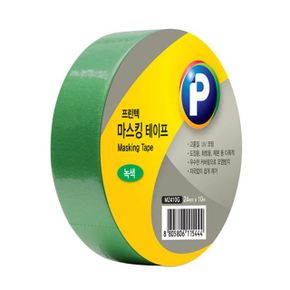 컬러 마스킹 테이프 프린텍 종이 녹색 24x10m M2410G X ( 5매입 )