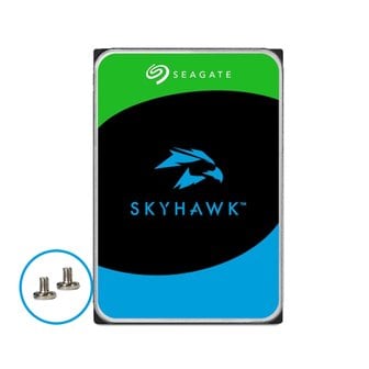 씨게이트 HDD 8TB SkyHawk ST8000VX010 CCTV 하드디스크 (7,200RPM/256MB/CMR)