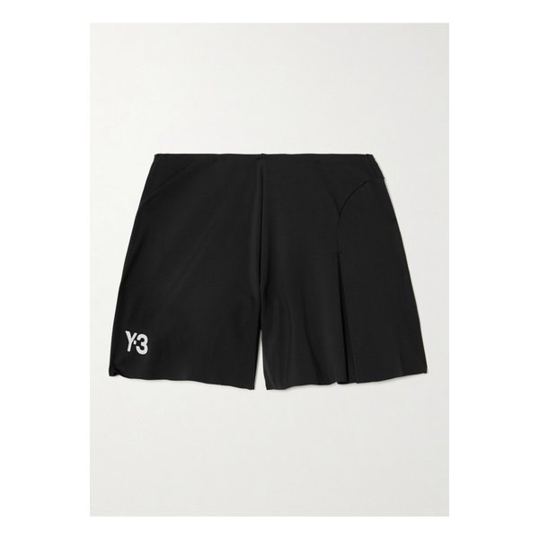 Y-3 아플리케 스트레치 리사이클 저지 쇼츠 블랙 46376663162929849