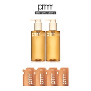 [SSGx프리메라][PRMR] 마일드 앤 퍼펙트 클렌징 오일 투 폼 200ml 더블구성(2+2 용량 리필 파우치 증정)