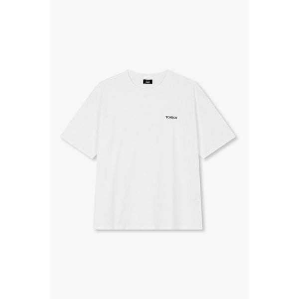 [MEN] NEW LOGO PRINT 하프슬리브 티셔츠 91M5322731002