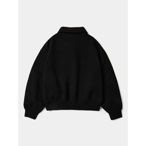 SIG ARCH LOGO WOMEN FLEECE H/ZIP SWEATSHIRTS 블랙