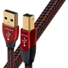 USB USB2 시나몬 0.75MA to B 오디오 퀘스트 오디오 그레이드