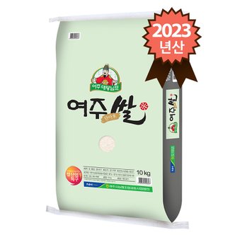 참쌀닷컴 2023년 햅쌀 대왕님표 여주쌀 특등급 추청 10kg