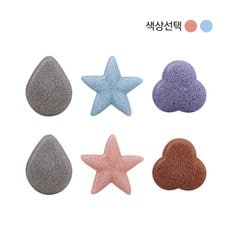 퓨코코 아기 목욕 곤약스펀지 3종세트_색상선택