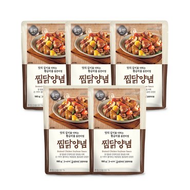 올반 [올반키친] 찜닭양념(180G)*5개